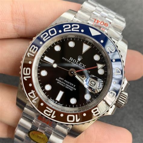 rolex gmt 2 ceramic replica|rolex gmt master 2 size.